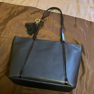 Matte Black Tote Bag
